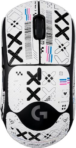 Mouse Grip Tape Full Coverage for Logitech GPW/Viper Self-Adhesive PreCut Sweat-Resistant Professional Mice Upgrade Kit (Kiss & Love, for G PRO X Superlight 1&2) in Saudi Arabia