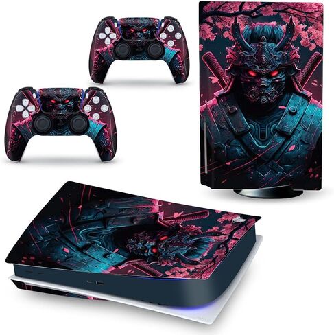 ملصق كامل للجلد لـ PS5 Console Disc Edition غطاء شارات الجلد فينيل لوحدة التحكم PS5 (Galaxy) in Saudi Arabia
