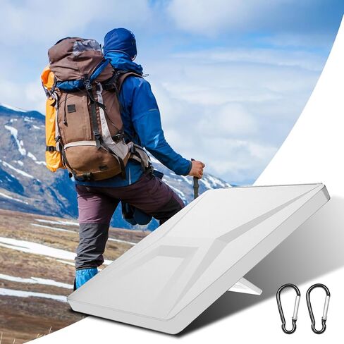 Silicone Cover for Starlink Mini, with 2 Carabiners,Soft Waterproof Protective Case,No Signal Blocking,Honeycomb Shock Absorption/Heat Dissipation-White in Kuwait