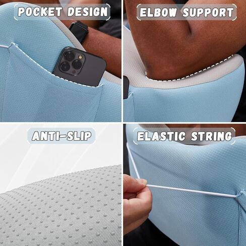 Lap Desk with Cushion, Soft Laptop Pillow for Lap, Portable Desk Pillow, Gaming Pillow Work Pillow for Bed,Couch, Car in Saudi Arabia