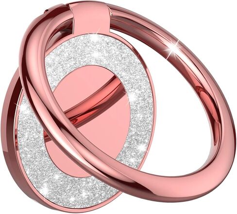 حامل رنين الهاتف الخليوي ، حامل قبضة الهاتف الخليوي ، قبضة الهاتف اللاصقة للهواتف والحالات. (بريق الفضة) in Kuwait