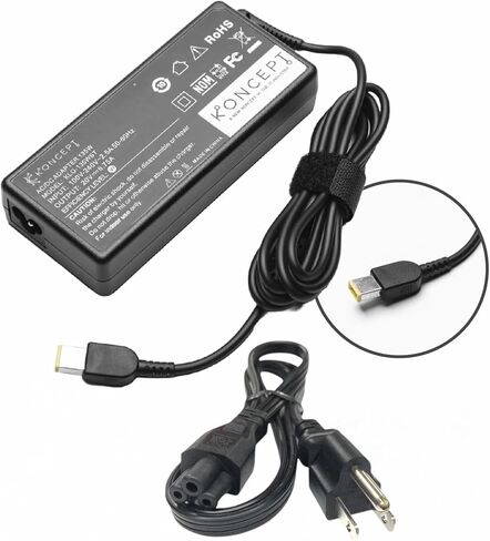 135W 20V 6.75A Laptop Charger - AC Adapter 100-240V 50-60Hz Compatible with Multiple Models of Dell, HP and Apple - Thinkpad Charger (KLO-135WSTNS) in Saudi Arabia