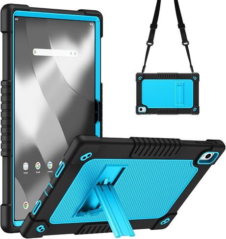 Case for Onn 12.1 Inch Pro Tablet 2024 Model/Onn 12.1" Tablet Pro 100146663 Case,Shockproof Kids Case with Shoulder Strap for Walmart Onn 12.1" Tablet Pro (2024 Model:100146663) (Navy/Pink) in Saudi Arabia