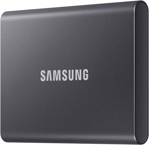 SAMSUNG Portable SSD T7, 4TB External Solid State Drive, Speeds Up to 1,050MB/s, USB 3.2 Gen 2 Bundle with 1 YR CPS Enhanced Protection Pack in Saudi Arabia