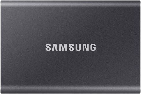 SAMSUNG Portable SSD T7, 4TB External Solid State Drive, Speeds Up to 1,050MB/s, USB 3.2 Gen 2 Bundle with 1 YR CPS Enhanced Protection Pack in Saudi Arabia