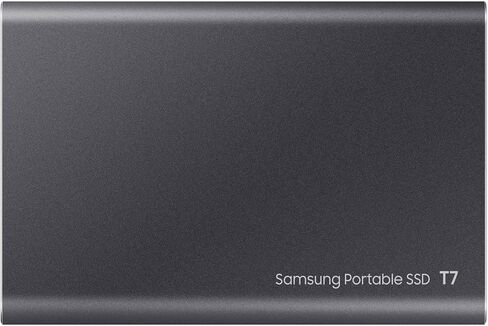 SAMSUNG Portable SSD T7, 4TB External Solid State Drive, Speeds Up to 1,050MB/s, USB 3.2 Gen 2 Bundle with 1 YR CPS Enhanced Protection Pack in Saudi Arabia