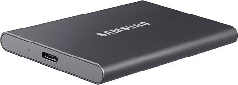 SAMSUNG Portable SSD T7, 4TB External Solid State Drive, Speeds Up to 1,050MB/s, USB 3.2 Gen 2 Bundle with 1 YR CPS Enhanced Protection Pack in Saudi Arabia