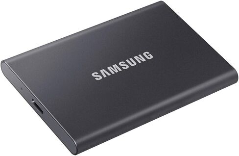 SAMSUNG Portable SSD T7, 4TB External Solid State Drive, Speeds Up to 1,050MB/s, USB 3.2 Gen 2 Bundle with 1 YR CPS Enhanced Protection Pack in Saudi Arabia