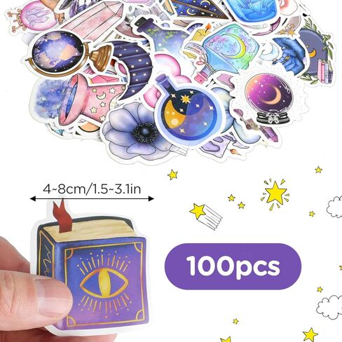 100 PCS Book Stickers for Kindle, Book Lover Stickers for Water Bottles, Bookish Reading Stickers for Laptop, Bookish Gifts for Kids Teens Adults Readers in Saudi Arabia