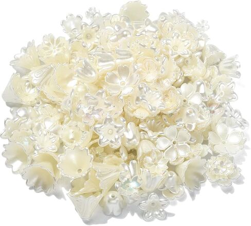 Airssory 1000 pcs راتنجات الغشاء الغامضة قبعات حبة AB ملون مطلي متعدد الحرة حبة حبة نهاية الجرس الكثافة لجمع المجوهرات صنع الحرف اليدوية - 9.5 ملم in Kuwait
