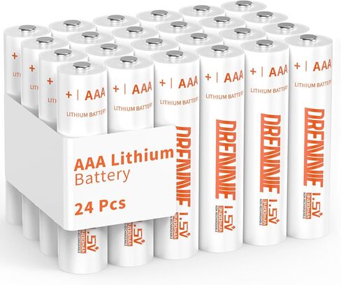 DREAMME 1.5V AAA Lithium Batteries 1200mAh [Non-Rechargeable]- 1.5V Premium Durability Lithium AAA Batteries 16 Pack in Saudi Arabia