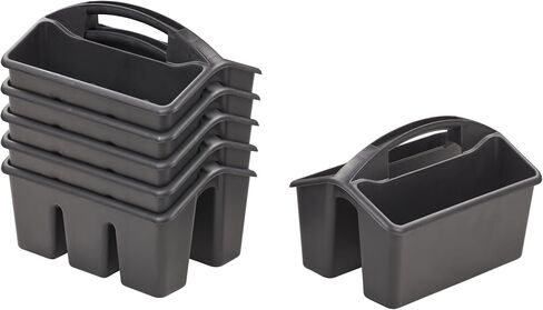 ECR4KIDS 4-COMPARTMENT CADDY ، منظم التخزين ، المعاصر ، 6 حزم in Kuwait