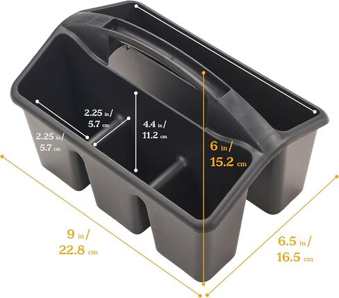 ECR4KIDS 4-COMPARTMENT CADDY ، منظم التخزين ، المعاصر ، 6 حزم in Kuwait