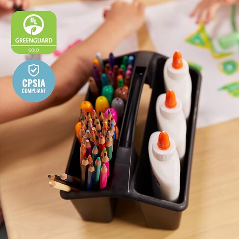 ECR4KIDS 4-COMPARTMENT CADDY ، منظم التخزين ، المعاصر ، 6 حزم in Kuwait
