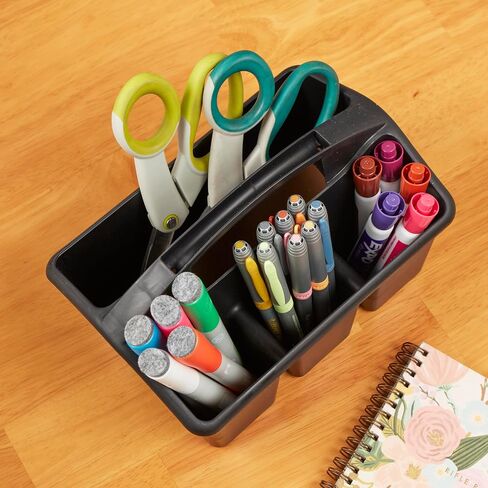 ECR4KIDS 4-COMPARTMENT CADDY ، منظم التخزين ، المعاصر ، 6 حزم in Kuwait