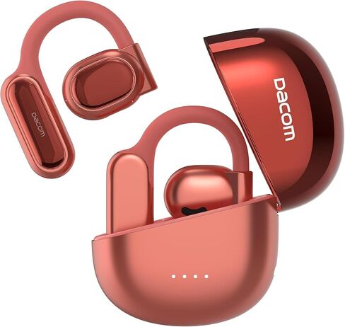 DACOM Open Ear Headphones Bluetooth 5.3, True Wireless Open Ear Earbuds ENC Clear Talk with 16.2mm Dynamic Drivers 45Hrs Playtime Wireless Earbuds Long-Lasting Comfort Sport Earbuds for Workouts Black in Saudi Arabia