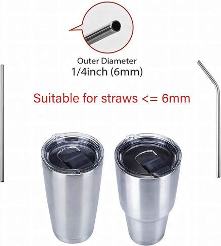 2 Pack 30 oz Tumbler Lid, Bonus 2 Magnetic Slider Switch Spill Proof Tumbler Cover, Replacement Lids Compatible for YETI 30 oz Tumbler, 35 oz Straw Mug and 14 oz Mug, BPA Free in Saudi Arabia