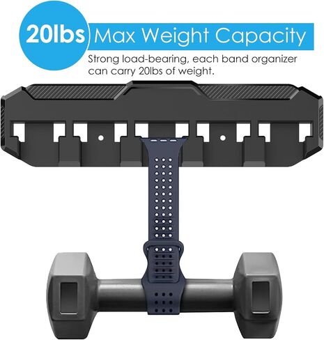 FULLIFE Compatible with 15 Slots Apple Watch Band Organizer Holder Storage and 5 Slots Apple Watch Case Organizer - Bracelet Holder Stand Watch Box for Men Women, Clear in Saudi Arabia