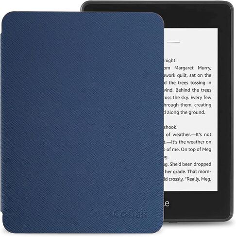 US-K11-CoBak Case for All New Kindle 10th Generation 2019 Released - Will Not Fit Kindle Paperwhite or Kindle Oasis，Premium PU Leather Smart Cover with Auto Sleep and Wake,Black in Saudi Arabia