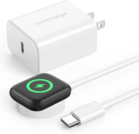 Upgraded Apple Watch Charger - USB C iWatch Charger, Magnetic Fast Charging Cable, 3.3FT, Compatible with Apple Watch Series 10/9/8/7/6/SE/SE2/5/4/3/2/1 Ultra in Kuwait