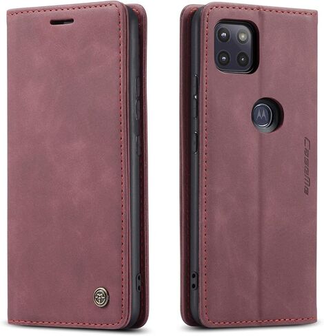 حالة Kowauri لـ Moto One 5G ACE [ليس لـ Moto One 5G] ، تصميم Case Case Case مع فتحة البطاقة وقضية Flip Flip Magnetic Flip لـ Motorola Moto One 5G Ace 6.7 "2021 (Blue) in Kuwait