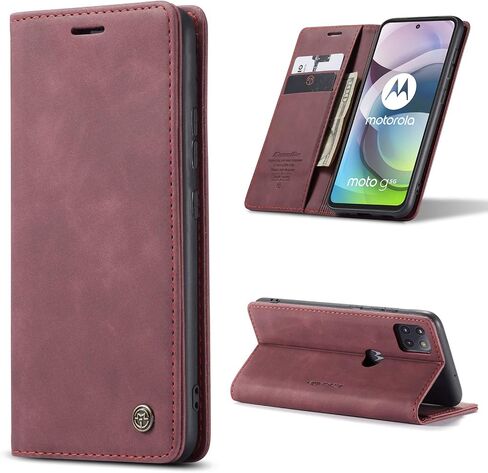 حالة Kowauri لـ Moto One 5G ACE [ليس لـ Moto One 5G] ، تصميم Case Case Case مع فتحة البطاقة وقضية Flip Flip Magnetic Flip لـ Motorola Moto One 5G Ace 6.7 "2021 (Blue) in Kuwait