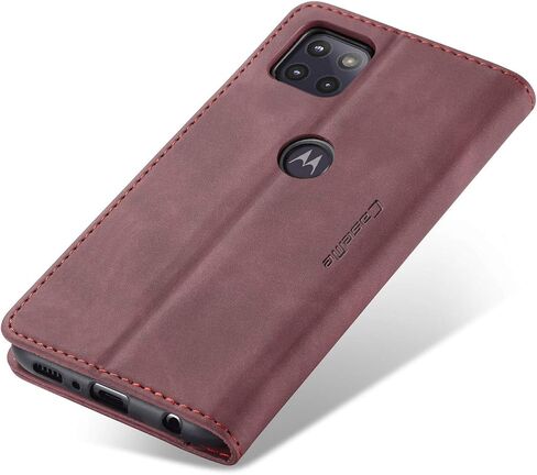 حالة Kowauri لـ Moto One 5G ACE [ليس لـ Moto One 5G] ، تصميم Case Case Case مع فتحة البطاقة وقضية Flip Flip Magnetic Flip لـ Motorola Moto One 5G Ace 6.7 "2021 (Blue) in Kuwait