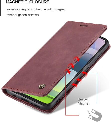 حالة Kowauri لـ Moto One 5G ACE [ليس لـ Moto One 5G] ، تصميم Case Case Case مع فتحة البطاقة وقضية Flip Flip Magnetic Flip لـ Motorola Moto One 5G Ace 6.7 "2021 (Blue) in Kuwait