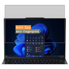 Vaxson Privacy Screen Protector, compatible with Lenovo ThinkPad X1 Carbon Gen 12 14"" Laptop Anti Spy Film Protectors Sticker [ Not Tempered Glass ], Black
