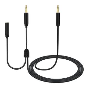 Replacement Chat Link Cable Cord Compatible with Elgato HD60, HD60 Pro, HD60 S, HD60 S+, 4K60 Pro Game Capture Card, Party Chat Adapter for Xbox One, Nintendo Switch, PS4, PS5, Xbox Series X/S