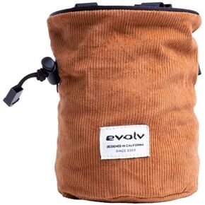 EVOLV Corduroy Chalk Bag - Brown