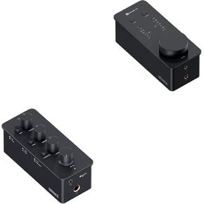 Fosi Audio SK02 DAC Amp Headphone Amplifier and SK01 Headphone Amplifier Equalizer Preamp