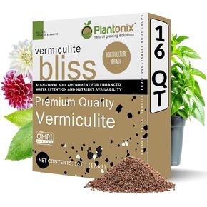 Char Bliss (16 Qts) - Organic Biochar for Plants - OMRI-Listed Biochar Soil Amendment Organic - Bio Char for Plants - Horticultural Charcoal for Plants, Potting Soil, Garden Soil, & Potting Mixes