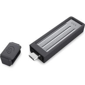 Seagate Seagate Ultra Compact 2 TB ، SSD المحمولة ، 1000 ميجابايت/ثانية ، USB-C ، USB 3.2 Gen2 ، غبار الماء IP54 و 3 أمتار مقاومة للأسفل ، Windows/Mac/iPhone/iPad/Android/Tablet/PS4/PS5/Xbox Compatibility (STMX2000400)