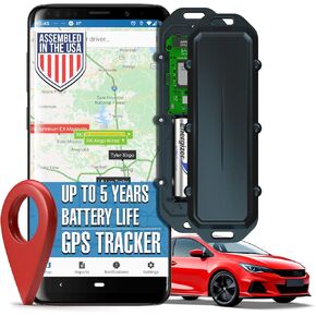 Long Battery Life Hidden Car GPS Tracker Device - GPS Tracker Barra Edge, Anti-Theft Car Security for Vehicles, Cars, Assets, Real Time Car GPS Tracking (Subscription Required) by LoneStar Tracking