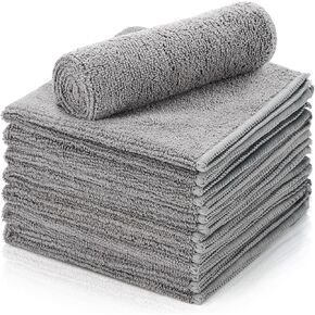 Honeydak 8 Pack Microfiber Record Cleaning Cloth, Anti Static Record Cleaning Cloth Micro Fiber Towels for Glasses, TV Screen, Laptop
