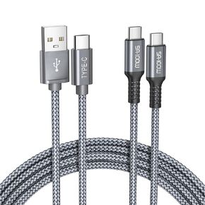 iPhone 16E/SE4 Car Charging Cable 3.3FT 2 Pack,Basesailor USB Type C Charger Cord for iPhone 16 15 Pro Max,Airpods 4,MacBook,iPad Air 5 4 Mini 7 6,Carplay,Kindle Paperwhite 2024,Fire HD 8,Google Pixel
