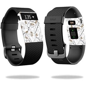 MightySkins Skin Compatible with Fitbit Charge HR Cover Skins Sticker Watch TrueTimber® Conceal Snow