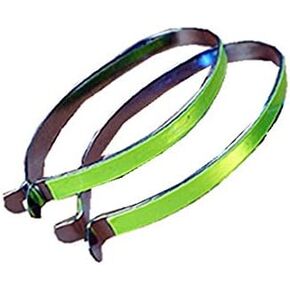 Fonder Mols (Upgraded Version) Bicycle Safety Metal Pants Clips/Pant Leg band, 1 Pair