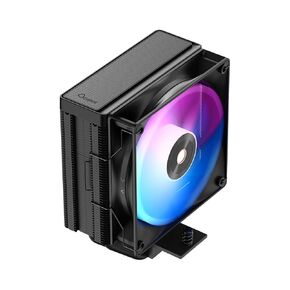 Delta A62 ARGB CPU Air Cooler,High-Performance 260w TDP 6 Copper Heat Pipes Dual-Tower A-RGB CPU Cooler with 120mm PWM ARGB Fans for Intel 1851/1700/1150/1151/1200,AMD Am4/Am5