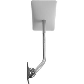تركيب الفولاذ المقاوم للصدأ Pracockast لهوائيات Starlink V2 - قوس محوري قابلة للتعديل و MAST (1.5 "× 18") - يشمل مقرنة من الفولاذ المقاوم للصدأ لخطوقة STARLINK Gen2 MOTELLITE MOTELLITE