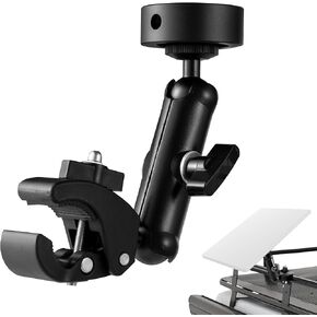 for Starlink Mini Clamp Mount, Angle Adjustable Clamp Mount with Original Pipe Adapter for Starlink Mini Alloy Starlink Mini Bracket for RV/Pole/Yacht/Camper/Guardrails
