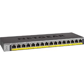 NETGEAR 16-Port Gigabit Ethernet Unmanaged PoE Switch (GS516UP) - with 8 x PoE+ and 8 x Ultra60 PoE++ @ 380W, Desktop or Rackmount, and Limited Lifetime Protection