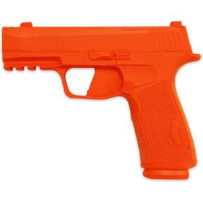 American Safety Trainer - (Compatible with Sig Sauer P365 Xmacro) - Non-Functional Solid Polymer Gun - Blaze Orange - U.S.A. - Fits Model Specific Holsters