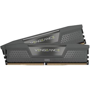 CORSAIR Vengeance DDR5 RAM 32GB (2x16GB) 6400MHz CL36-48-48-104 1.35V AMD Expo Intel XMP 3.0 Desktop Computer Memory – Gray (CMK32GX5M2B6400Z36)