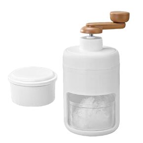 Shaved Ice Machine Snow Cone Machine Manual, White