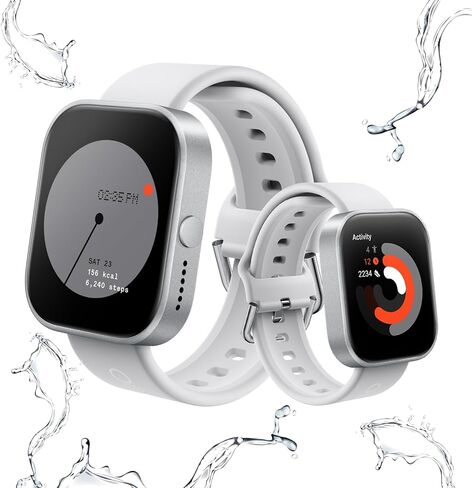 CMF Watch Pro Smartwatch,1.96'' AMOLED Display, IP68 Water Resistant Multi-System GPS Fitness Tracker with Health Monitoring, 13Day Battery Life, Black Grey in Kuwait