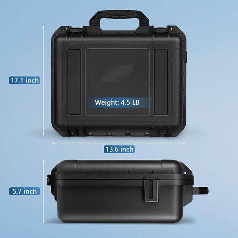 Starlink Mini Case, IP67 Waterproof for Starlink Accessories, Hard Case with Foam Precision Cut for Starlink Mini Dish Kit in Saudi Arabia