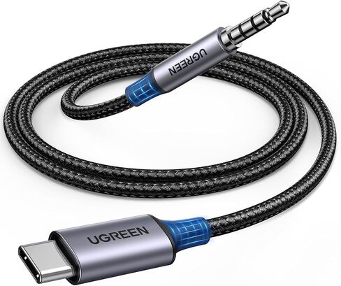 UGREEN USB C to Aux 3.5mm Car Audio Cable TRRS Male Headphone Cord 3.3FT in Kuwait