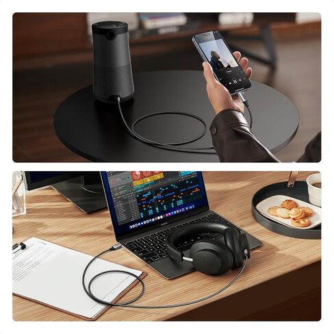 UGREEN USB C to Aux 3.5mm Car Audio Cable TRRS Male Headphone Cord 3.3FT in Kuwait